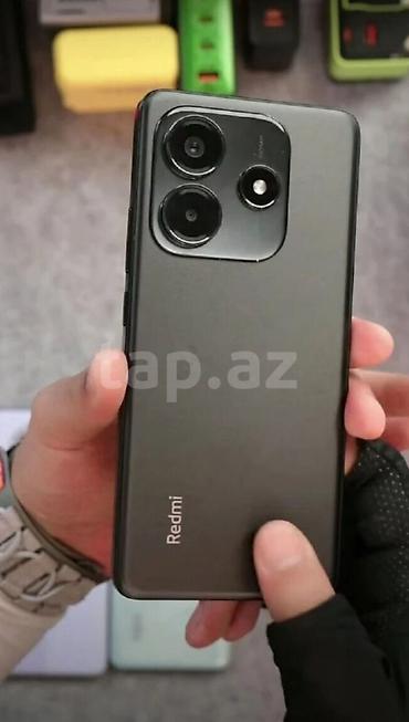 byd adaptor: Redmi 14R, 256 GB, rəng - Qara, Barmaq izi — 1
