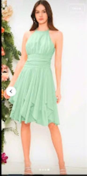 shein perike: Shein haljina / nova vel. M Pzuh 48-52,struk 38,duzina 102cm. - Kroj — 1