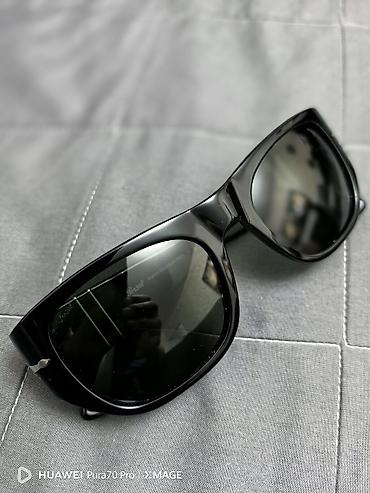 Солнцезащитные очки: Солнцезащитные очки очки, Persol, Унисекс, Прямоугольные, Оригинал, Новый — 1