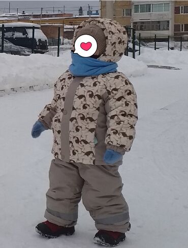 спортивный костюм для мальчика: Детский костюм на весну/осень (на рост 92-98 см) (куртка+комбинезон)