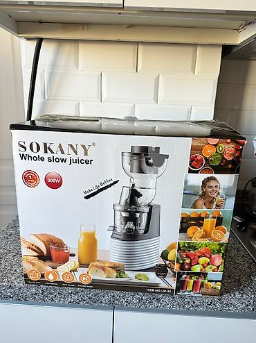 juicer: 🆕 Почти новая соковыжималка SOKANY Whole Slow Juicer, идеальна для — 2