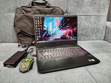 клавиатура asus: Ноутбук, Asus, 16 ГБ ОЭТ, Intel Core i5, 15.6 ", Жумуш, окуу үчүн, эс тутум NVMe SSD