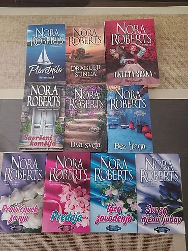 Knjige: Komplet knjiga – Nora Roberts (10 naslova, srpsko izdanje, meki povez) — 2