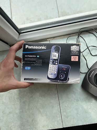 Stasionar telefonlar: Stasionar telefon Panasonic, Simsiz, İşlənmiş — 8
