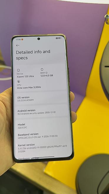 Xiaomi: Xiaomi, 12S Ultra, Б/у, 256 ГБ at lalafo.kg — 9 Xiaomi: Xiaomi, 12S Ultra, Б/у, 256 ГБ — 9