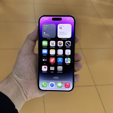 Apple iPhone: IPhone 14 Pro Max, Б/у, 256 ГБ, Deep Purple, 100 % — 2