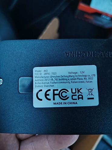 modem router wifi: Nokia Wi‑Fi marşrutizatoru - Model: A43 - Giriş gərginliyi: 12V - İki — 2