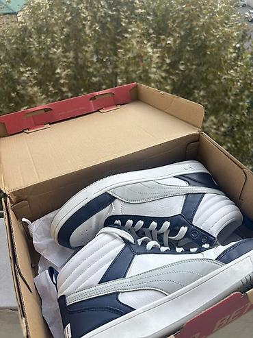 idman qacis: PUMA hündür boğazlı idman ayaqqabısı çox az istifadə olunub(kiçik — 10