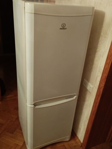 купить недорого холодильник б у: Б/у Холодильник Indesit, No frost, Двухкамерный, цвет - Белый