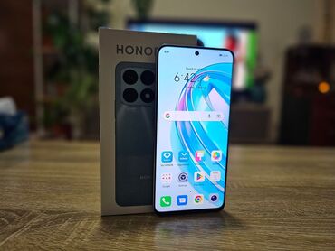 ucuz telefonlar işlənmiş: Honor X8a, 128 ГБ, цвет - Черный, Отпечаток пальца, Две SIM карты