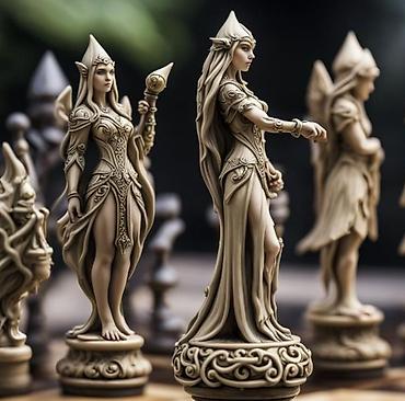 Шахматы: Эксклюзивные шахматы — коллекционные наборы с художественно — 21