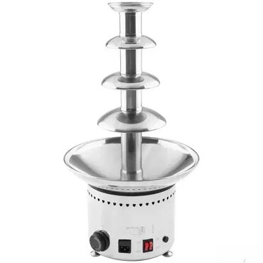 mini aparat za kokice: Čokoladna fontana – 3 sprata, kapacitet do x kg U otopljenu čokoladu