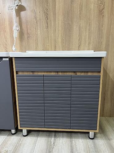 silver kitchen: Тумба под раковину с умывальником От 0 сом 60 см 70см 80см - — 4