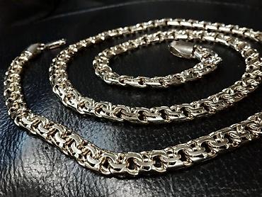 Серебряные цепочки: Серебрянные цепи и браслеты!! Ручная работа, серебро 925-960 проба at lalafo.kg — 28 Серебряные цепочки: Серебрянные цепи и браслеты!! Ручная работа, серебро 925-960 проба — 28