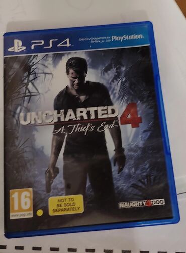 diş: Uncharted 4: A Thief's End, Macəra, İşlənmiş Disk, PS4 (Sony Playstation 4), Ünvandan götürmə, Pulsuz çatdırılma, Ödənişli çatdırılma