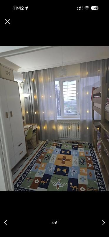 2 6: 2 комнаты, 60 м², Ала-Арча ТРЦ Элитка, 6 этаж, Евроремонт — 1