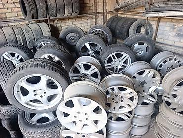 astra: Литые Диски R 16 Mercedes-Benz, Комплект, отверстий - 5, Б/у — 3