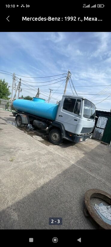евро камаз 1: Ассенизатор, Mercedes-Benz, 1992 г.