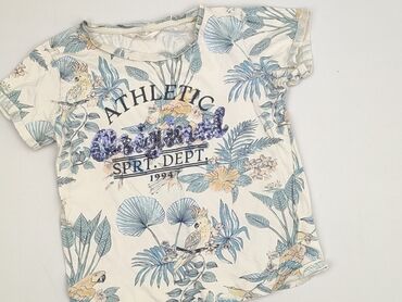 koszulki biegowe z nadrukiem: T-shirt, H&M, 12 years, 146-152 cm, condition - Perfect