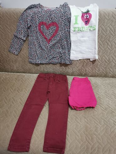 Paketi dečije odeće: Paket: Farmerke, Pantalone, Košulje, Za devojčice, uzrast: 3 godine — 6