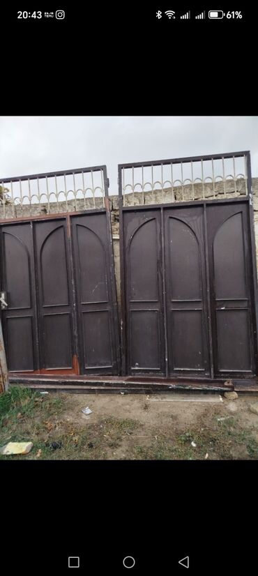 setqa qapilar: İşlənmiş Dəmir Həyət darvazası, Siyirmə, 300 m, Qapı ilə, rəng - Bej, Kredit yoxdur, Ünvandan götürmə, Ödənişli çatdırılma