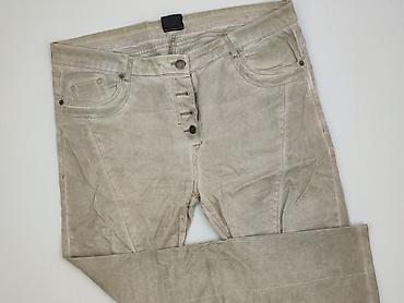 jeansy push up: Janina, Spodnie materiałowe damskie, rozmiar 3XL — 1
