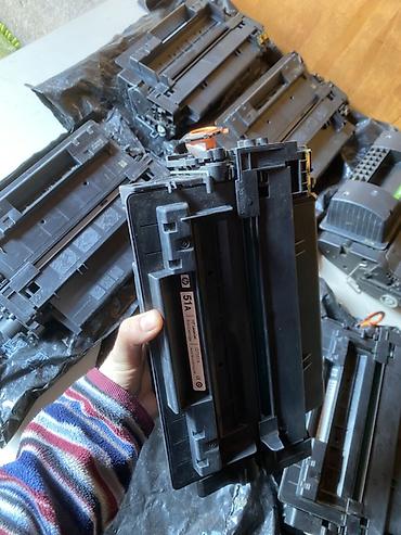 Комплектующие для принтеров: Лазерные картриджи для принтеров HP Оригинальные Б/у картриджи Так — 3