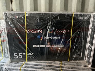 ретро телевизор: Новогодняя акция телевизор yasin 55g11k 140 см 55" 4k срочная акция