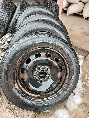 r17 225: Комплект зимних колес Nokian Nordman хорошем состоянии - Размер шин — 5