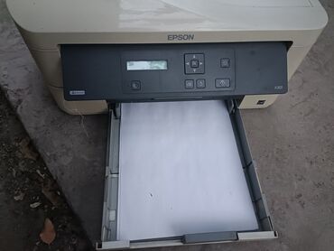 высокоточный принтер: EPSON K301 всё работает новый картридж Ч/Б сканер принтер