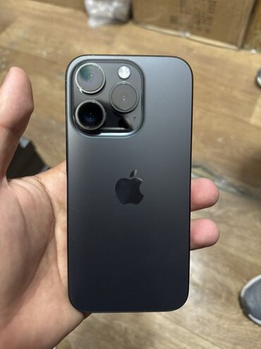 apple watch 6 цена бишкек: IPhone 15 Pro, 256 ГБ, Черный, 90 %