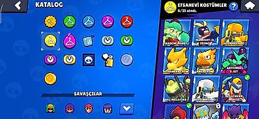 matt pear: Brawl Stars hesabı - Kupa yolu: 19,598 - Prestij: III - Toplanmış — 7