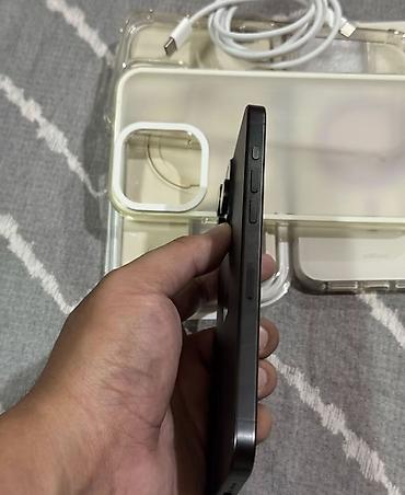iphone 15 max: IPhone 15 Pro Max, 256 GB, Black Titanium, Face ID — 3