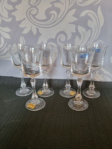Čaše: Case nove kristal,led kristal Austrija 90te.god. za zestoko pice — 9