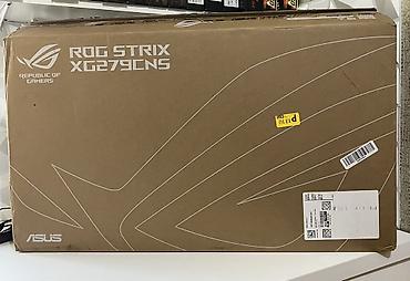 gtx 3060: Asus rog strix xg279cns Manitor yenidir (open box) Açılıb yoxlanılıb — 3