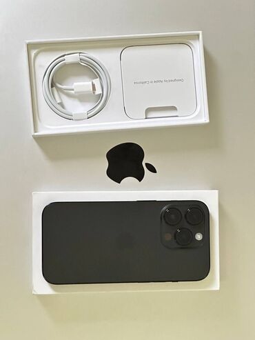 Apple iPhone: IPhone 14 Pro, Б/у, 256 ГБ, Черный, Кабель, 84 %