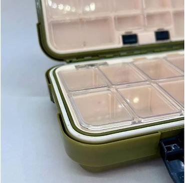 Рыболовная оснастка: Надежный водонепроницаемый контейнер-органайзер для рыболовных снастей — 12