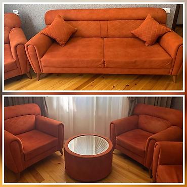 İşlənmiş, Divan, 2 kreslo