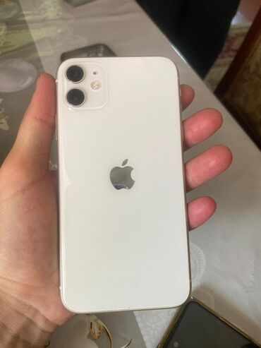 apple 12 qiymeti: IPhone 11, 64 GB, Ağ, Face ID