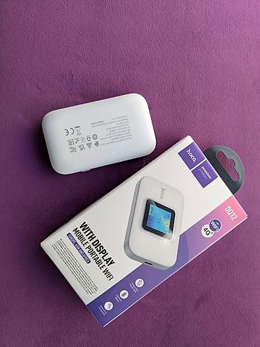 4g data kart: Cib modemi "Hoco". 4G Mobil Portativ Wi‑Fi (ekranlı). Bakı — 2
