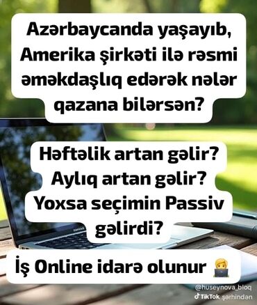 объявления работы для подростков: İş Var! Reklam Sahəsində çalışa biləcək Xanım Əməkdaşlar tələb olunur