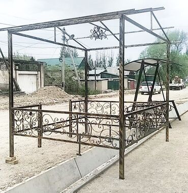 купить садовую тележку: Тапчаны,Качели, Бишкек Принимаем заказы все виды сварочные