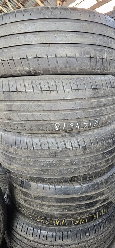 Шины: Шины 215 / 45 / R 18, Лето, Б/у, Комплект, Легковые, Германия, Michelin