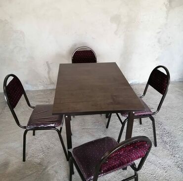 Мебель: *Restoran kafe + bağ üçün stol stul dəsti* Rneg seçimi var 🌈 Ölçü