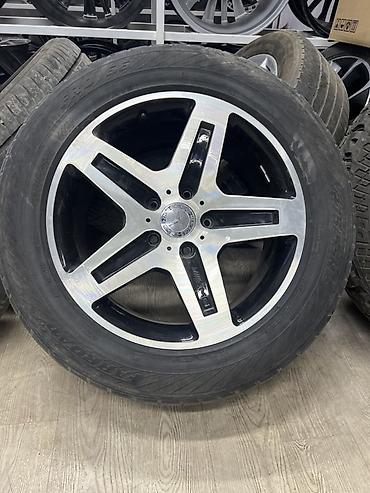 Колеса в сборе 275 / 55 / R 20, Лето, Б/у, Комплект, Внедорожные (АТ/МТ), Литые, отверстий - 5