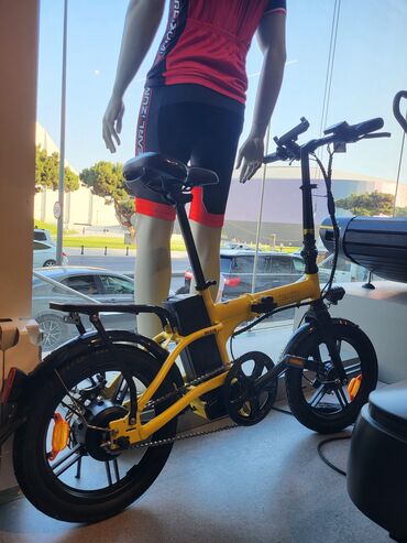 velosiped mingecevir: Yeni Elektrik velosipedi 20", sürətlərin sayı: 32, 350-500 Vt, Ödənişli çatdırılma