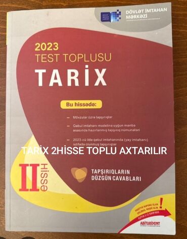 7 ci sinif azerbaycan tarixi dim cavablari: Azərbaycan Tarixi Testlər 11-ci sinif, DİM, 2-ci hissə, 2023 il