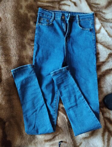джинсы светло синего: Прямые