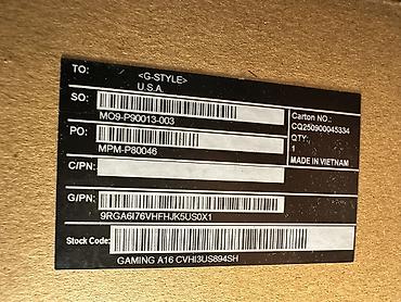 Ноутбуки Gigabyte: Игровой, Новый, Intel Core i7, ОЗУ, RAM: 16 ГБ — 11