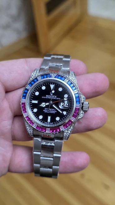 Aksesuarlar: Yeni, Qol saatı, Rolex, rəng - Gümüşü — 2
